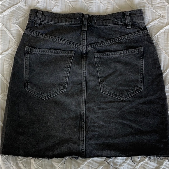 Free People | Hallie Denim Mini Skirt 25 - Picture 2 of 3